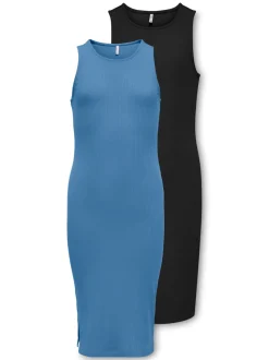 KOGBELFAST 2-pack Midi-jurk
