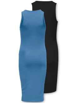 KOGBELFAST 2-pack Midi-jurk