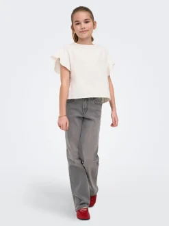 KOGBLAIR Mid rise Wide leg fit Jeans