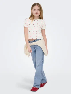 KOGBLAIR Mid rise Wide leg fit Jeans