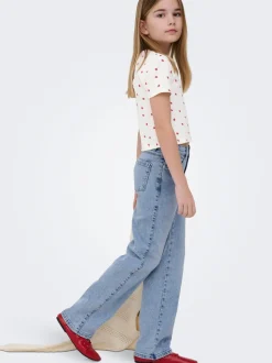 KOGBLAIR Mid rise Wide leg fit Jeans