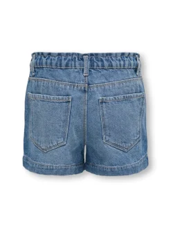 KOGCOMET Mid waist Wide leg fit Denim shorts