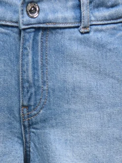 KOGCOMET Mid waist Wide leg fit Denim shorts