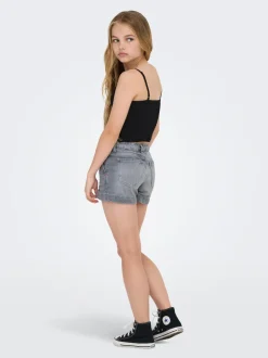 KOGCOMET Wide leg fit Denim shorts