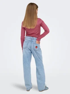 KOGDAD Mid waist Straight fit Jeans