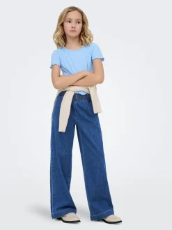KOGDEIA High waist Wide leg fit Jeans