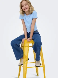 KOGDEIA High waist Wide leg fit Jeans