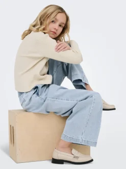 KOGDEIA High waist Wide leg fit Jeans