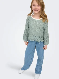 KOGFREE Mid waist Wide leg fit Jeans