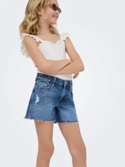 KOGGABI High waist Regular fit Denim shorts