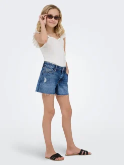 KOGGABI High waist Regular fit Denim shorts