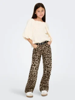 KOGGIANNA-MADISON Wide leg fit Broek met wijde pijpen
