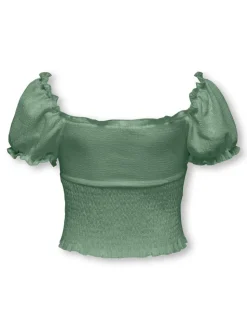 KOGHILLARY Gesmokte top