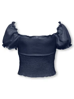 KOGHILLARY Gesmokte top