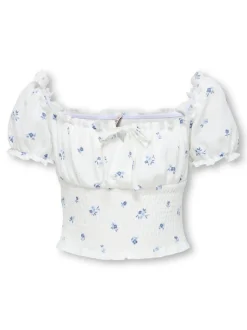 KOGHILLARY Gesmokte top