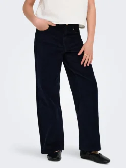 KOGHOPE Wide leg fit Corduroy Broeken