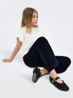 KOGHOPE Wide leg fit Corduroy Broeken