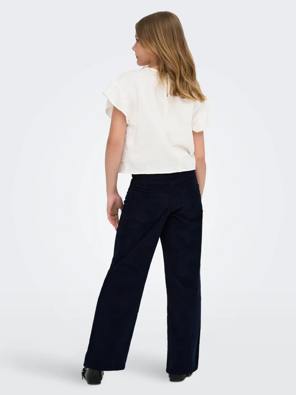 KOGHOPE Wide leg fit Corduroy Broeken