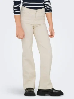 KOGJUICY High waist Wide leg fit Cropped Jeans