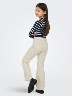 KOGJUICY High waist Wide leg fit Cropped Jeans