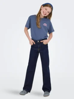 KOGJUICY Mid waist Wide leg fit Jeans