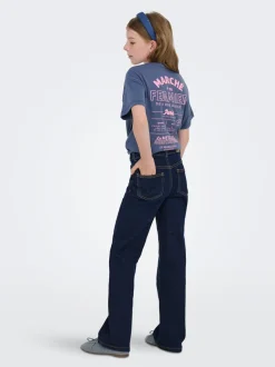 KOGJUICY Mid waist Wide leg fit Jeans