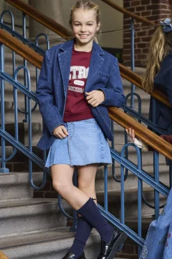 KOGKADIE Denim Denim rok Korte rok