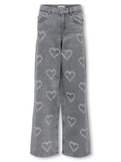 KOGLUMI High waist Wide leg fit Jeans