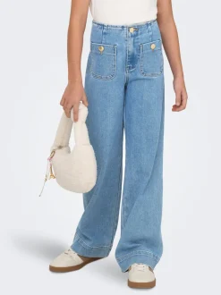 KOGMADELINE High waist Wide leg fit Jeans