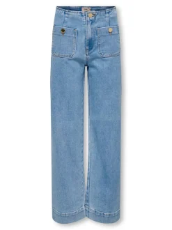 KOGMADELINE High waist Wide leg fit Jeans