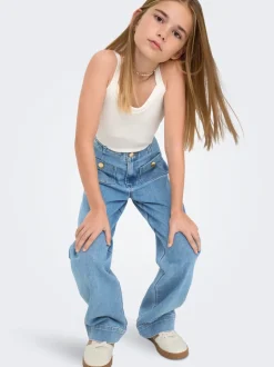 KOGMADELINE High waist Wide leg fit Jeans