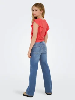 KOGMADISON Mid waist Wide leg fit Jeans