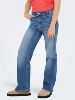 KOGMADISON Mid waist Wide leg fit Jeans