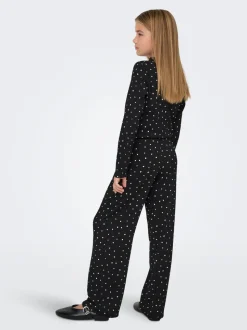 KOGMELIA Regular fit Broek met wijde pijpen