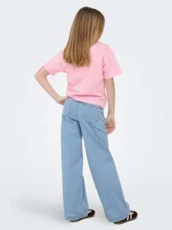 KOGNEW Mid waist Wide leg fit Jeans