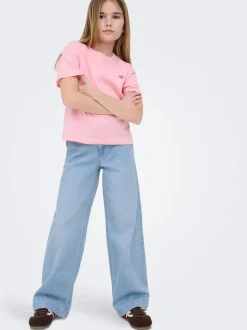 KOGNEW Mid waist Wide leg fit Jeans