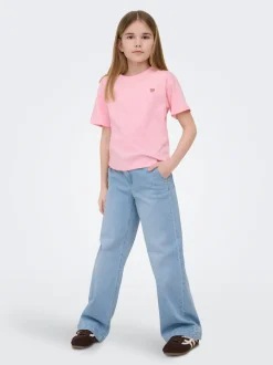 KOGNEW Mid waist Wide leg fit Jeans