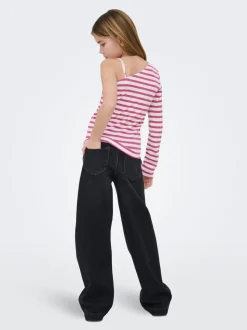 KOGNEW Mid waist Wide leg fit Jeans
