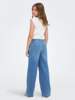 KOGNEW Mid waist Wide leg fit Jeans