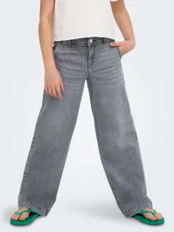 KOGNEW Mid waist Wide leg fit Jeans