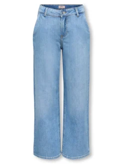KOGPALMA Mid waist Wide leg fit Jeans