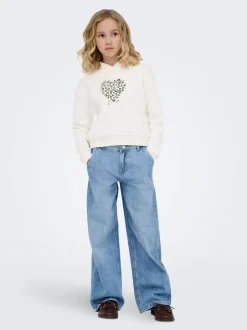 KOGPALMA Mid waist Wide leg fit Jeans