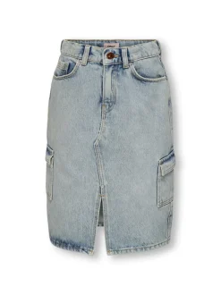 KOGPOSEY Denim Denim rok Midi-rok