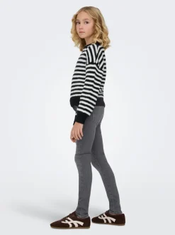 KOGRAIN Mid waist Skinny fit Enkel lengte Jeans