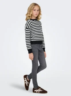 KOGRAIN Mid waist Skinny fit Enkel lengte Jeans