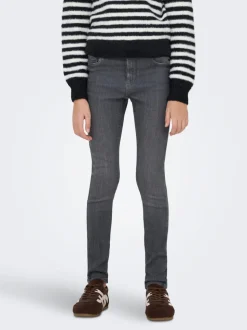 KOGRAIN Mid waist Skinny fit Enkel lengte Jeans