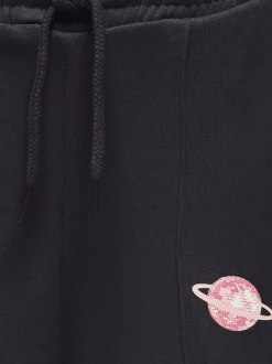 KOGRITA Wide leg fit Sweatstof broek
