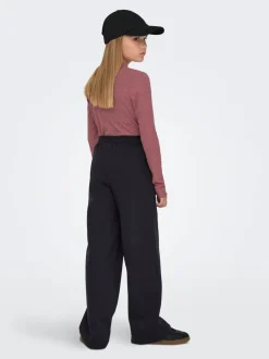 KOGRITA Wide leg fit Sweatstof broek
