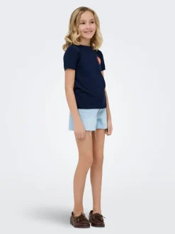 KOGROBYN High waist Regular fit Denim shorts