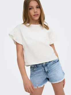 KOGROBYN Straight fit Denim shorts